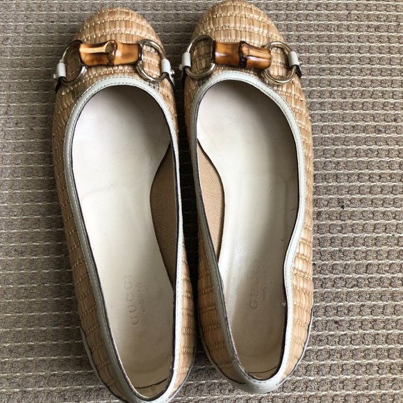 Gucci Women's Bamboo Horse-bit Ballet Flats - Picture 6 of 13